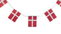 Guirlande m/20 stk. papirflag